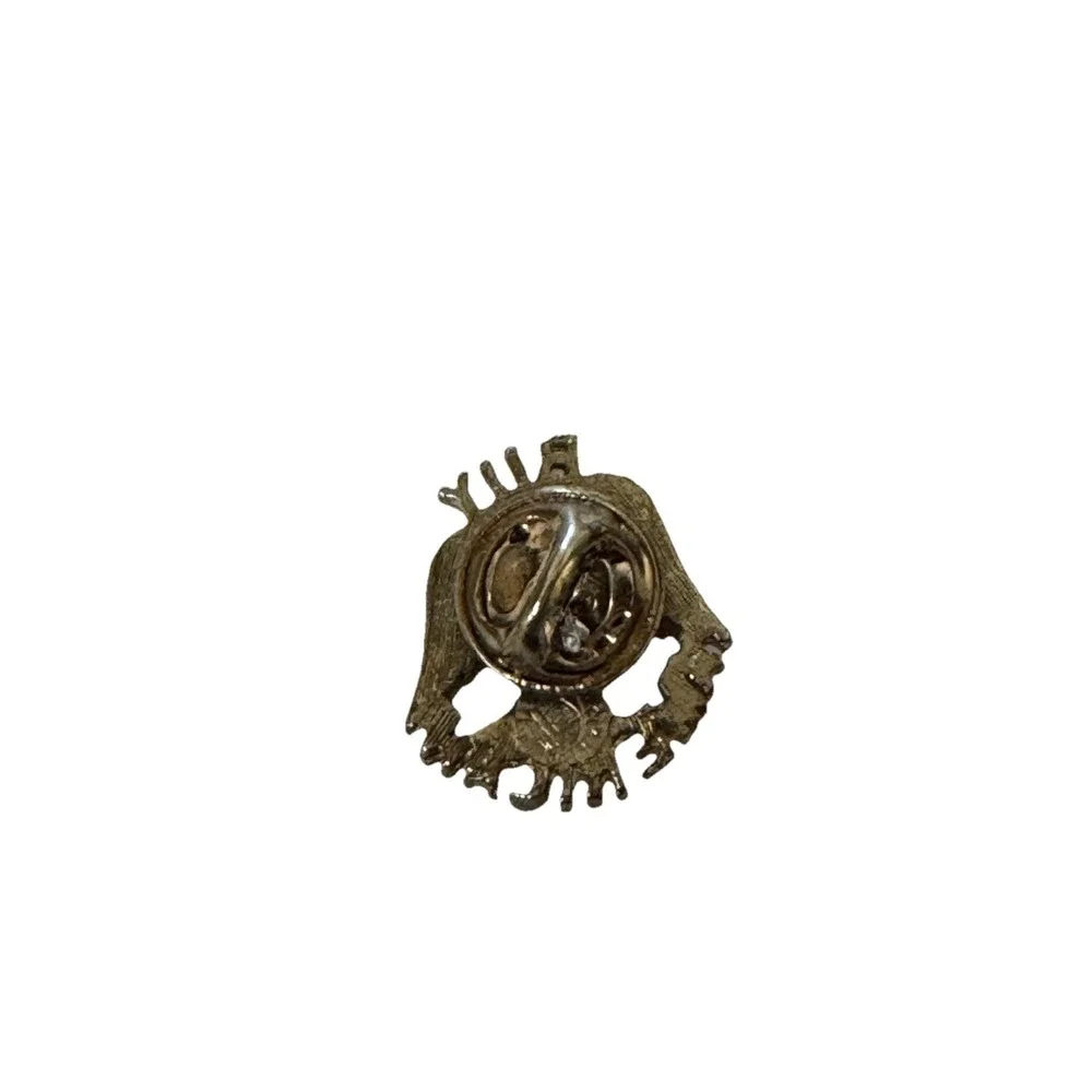Vintage‎ Buy American Pin Eagle Hat Pin Gold Tone